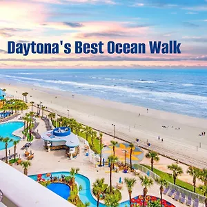 10th Floor 1 Bedroom Direct Oceanfront Wyndham Ocean Walk 1007 , Daytona Beach United States